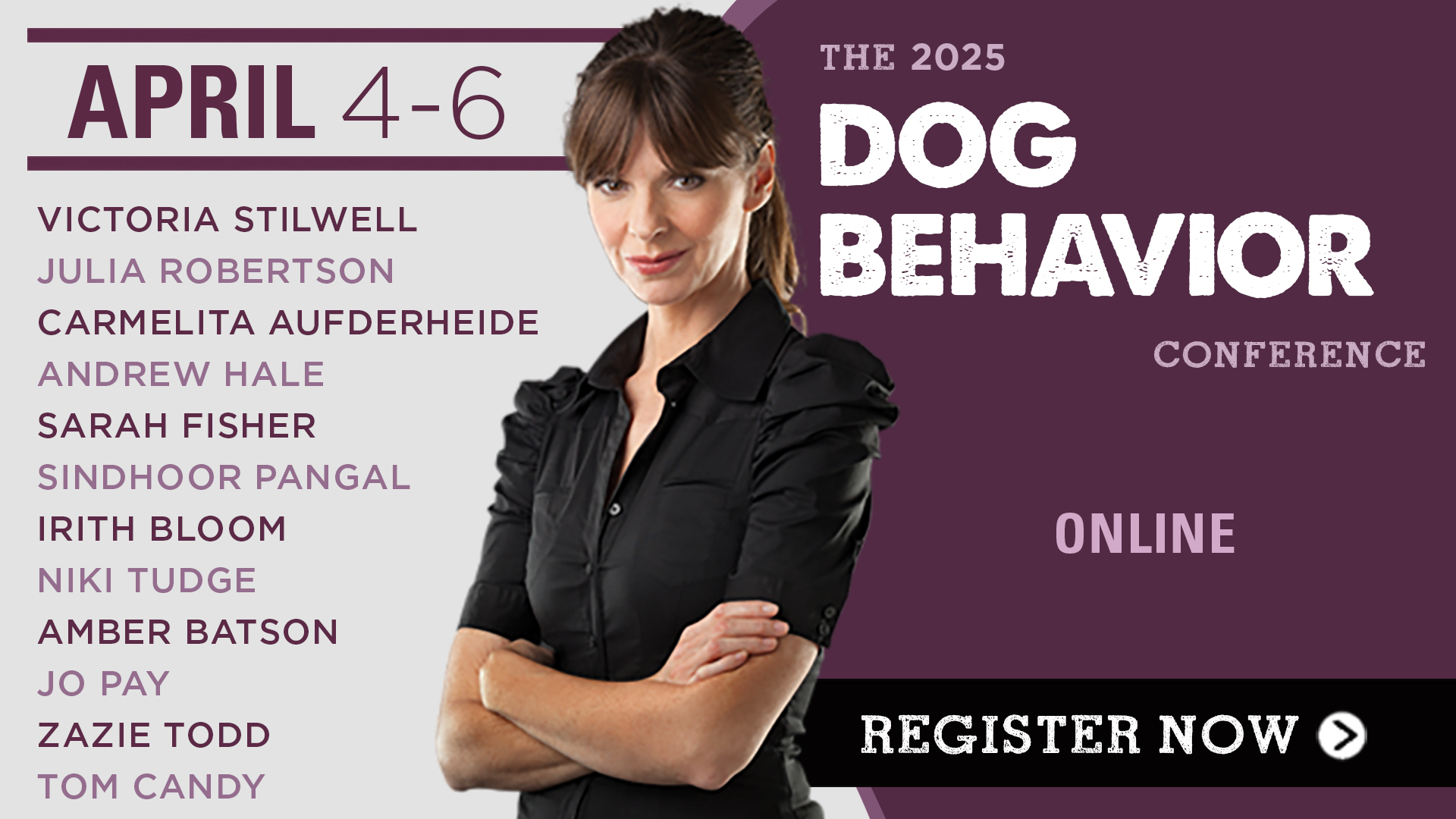 Register for the 2025 Dog Behavior Conference